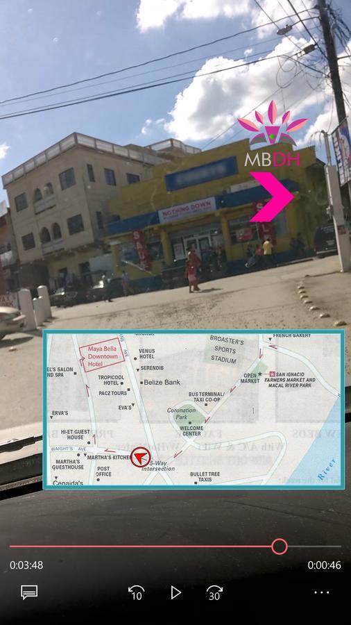 Maya Bella Downtown Hotel San Ignacio Dış mekan fotoğraf